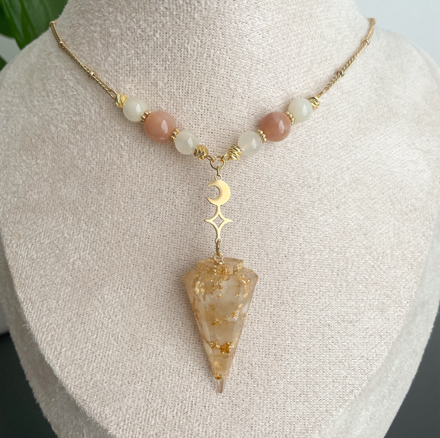 Collier pendule divinatoire Séléné