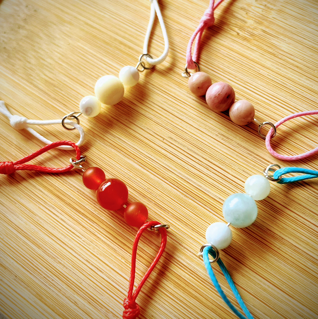 Bracelet réglable pierres au choix 