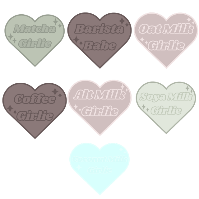Coffee Girlie Stickers