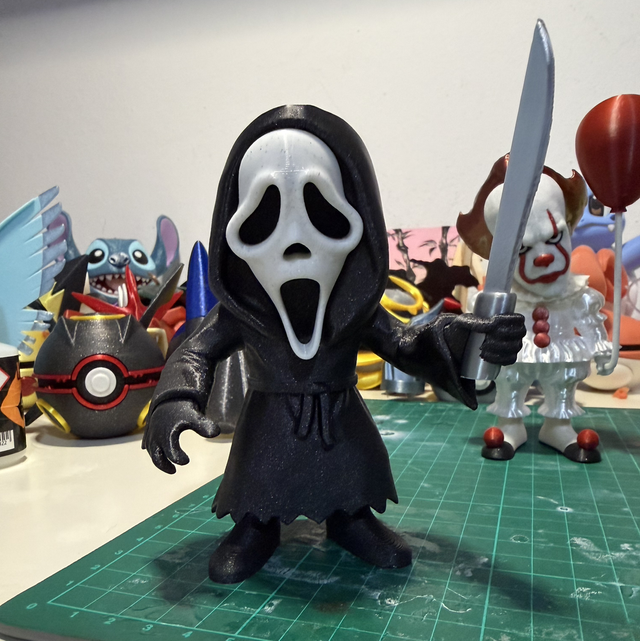 Fanart pla effetto multicolor o glitter