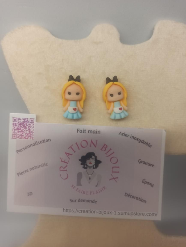 Boucle d'oreille alice
