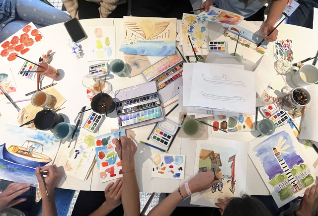 19/07 10h-12h30 AQUARELLE 🎨