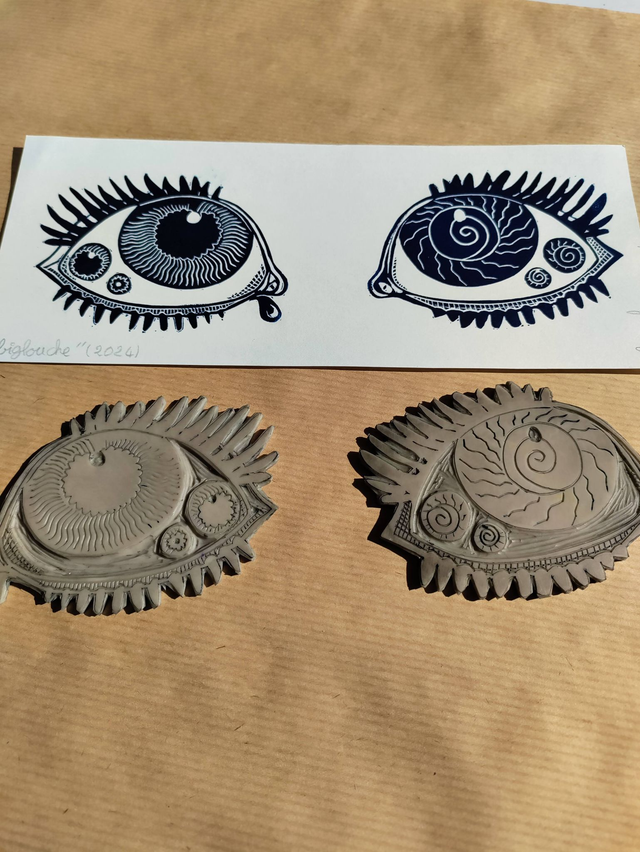 "Biglouche" double impression oeil 