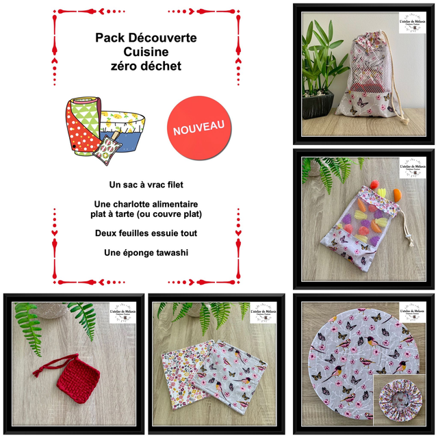 Pack découverte Cuisine zéro déchet