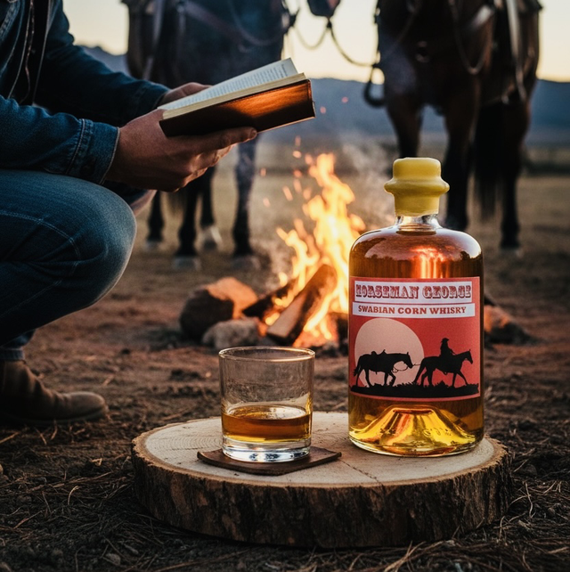 HORSEMAN GEORGE Swabian Corn Whisky 