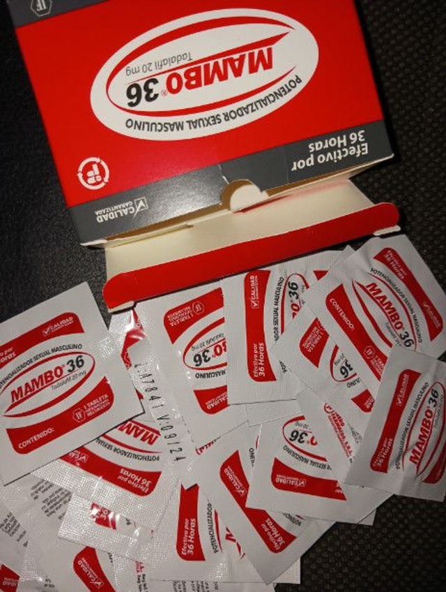 MAMBO 36 DONNE DE ENDURANCE  10 sachets +4 COMPRIME STYLE CIALYS OFFERT EN CADEAU