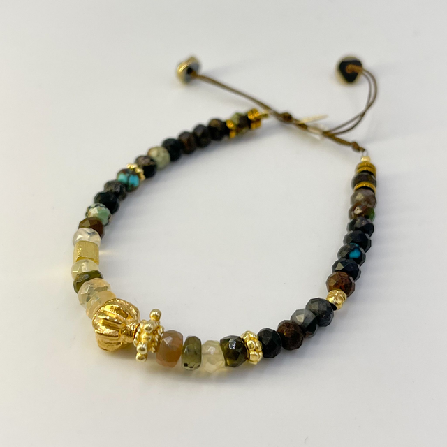 Bracelet en turquoise et opale