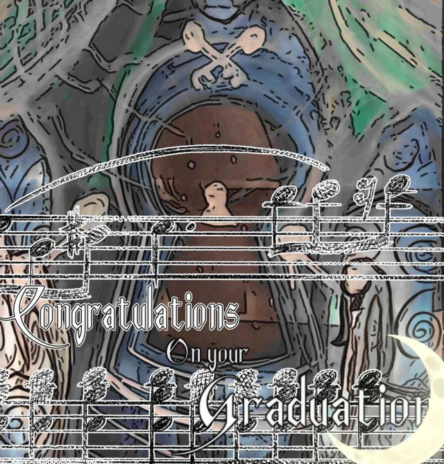 Congratulations on your graduation - card