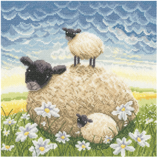 Double Trouble Counted Cross Stitch Kit By Bothy Threads
