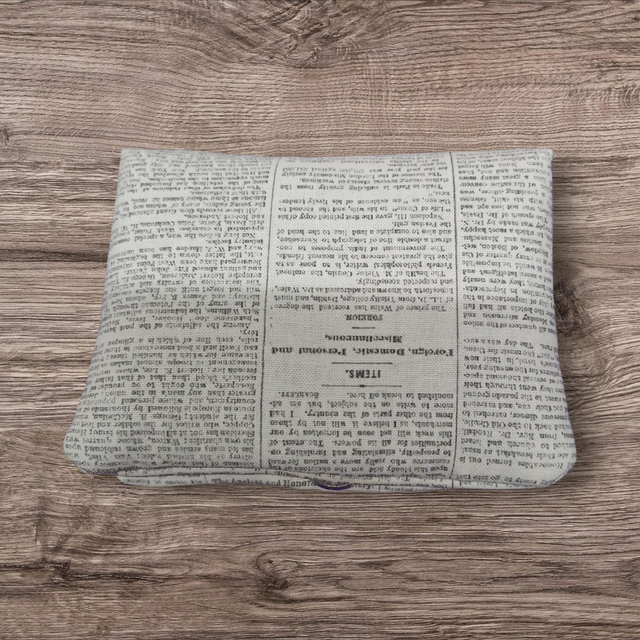 Porte monnaie porte carte "journal"