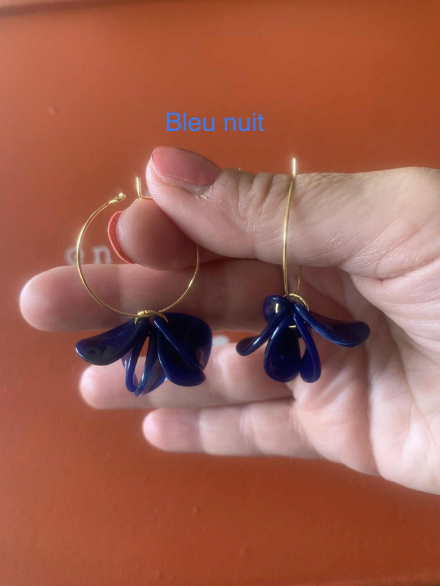 boucle d'oreille Flore