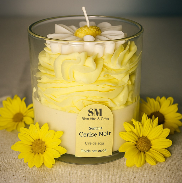 Bougie Cerise Noire – 200g