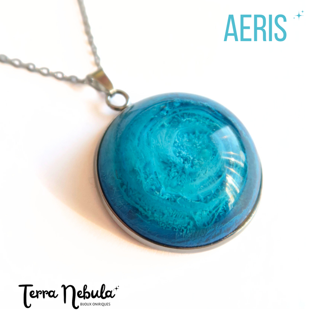 Collier Planète à adopter Aeris | BP093 | Pétri