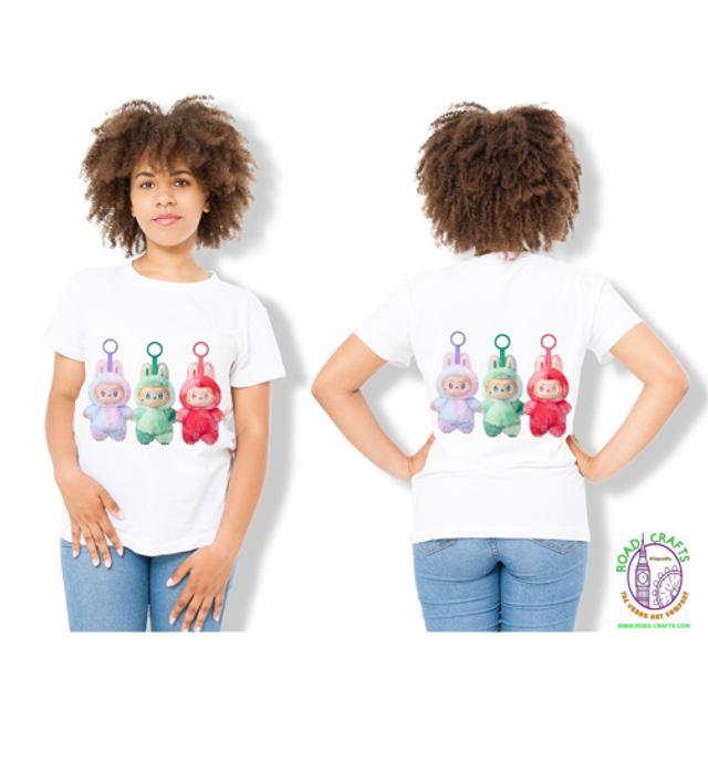 3 la boo boo DTF printed T-shirt