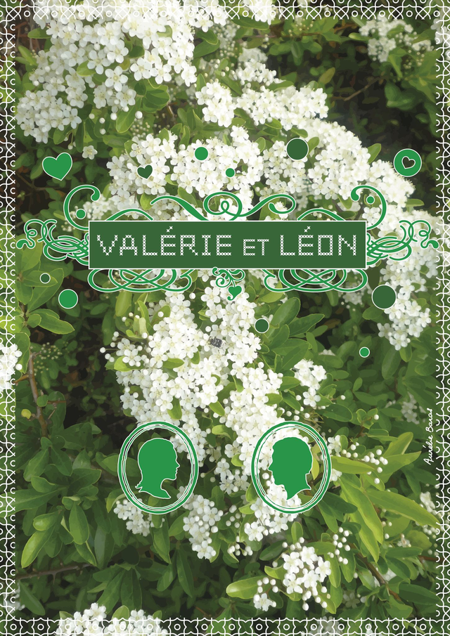 AFFICHE A3 / FLORE (15) personnalisable