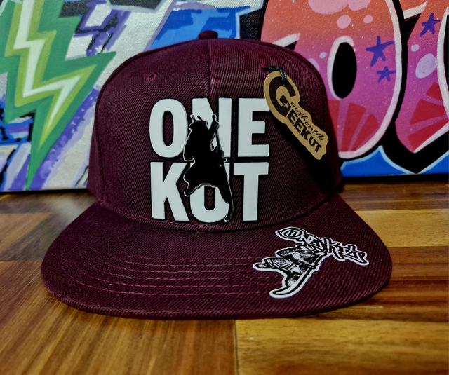 #06 CASQUETTE CUSTOM 3D ONEKUT SAMOURAÏ