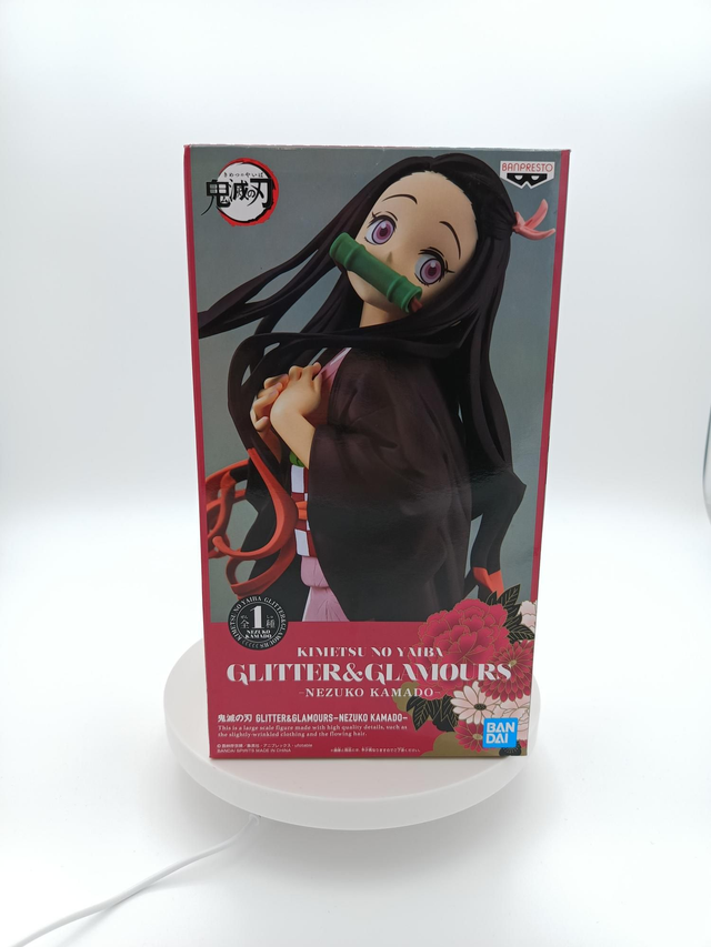 Nezuko kamado glitter and glamours figure