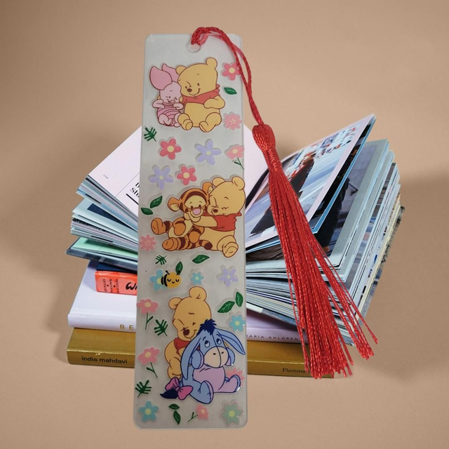 Marque page en plastique dure winni assi