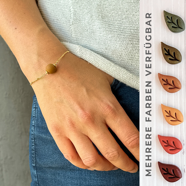 Herbst - Herbstperle Armband