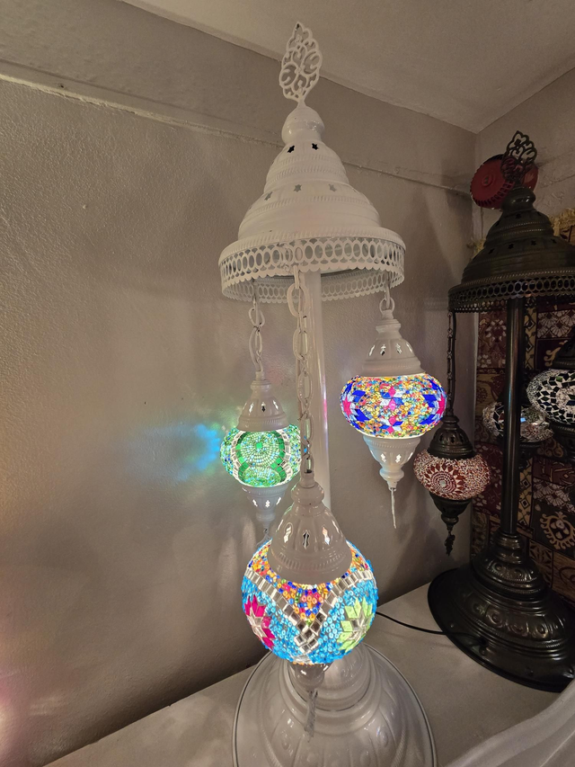 Mosaic Floor Lamp in 3 Shades