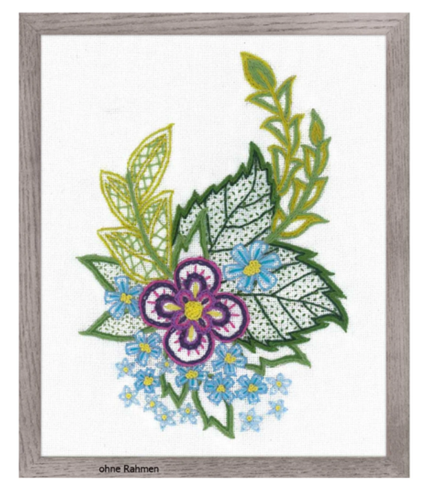 Motiv Skizze Kornblumen