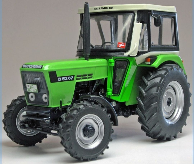 WEISE-TOYS - Tracteur DEUTZ-FAHR D5207 A Avec Cabine - 1/32 - WEI1054