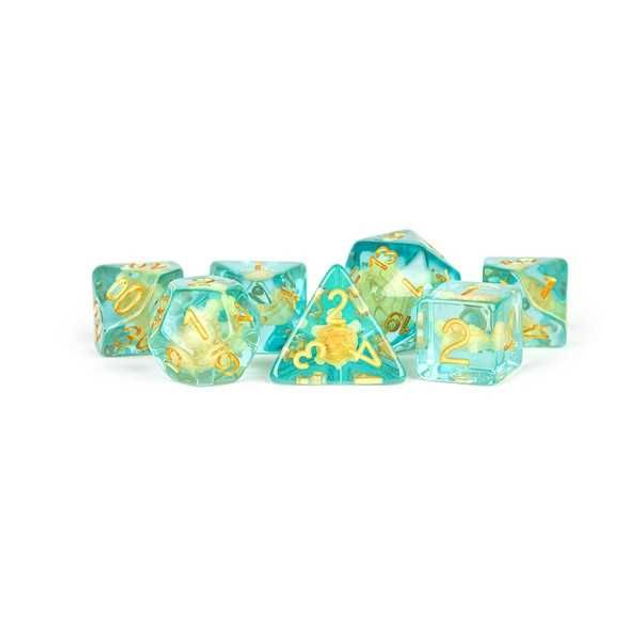 Resin Poly Dice: Turtle Dice