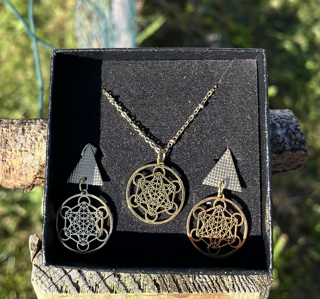 Parure Matatron Acier inoxydable doré