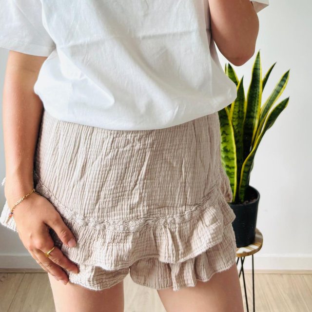 Skort beige 