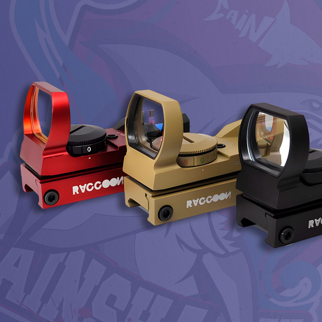 Akedo Red Dot Raccoon