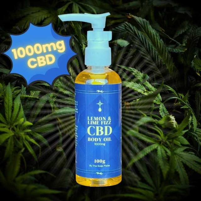 CBD Body Oil (100g oil with 1000mg CBD)