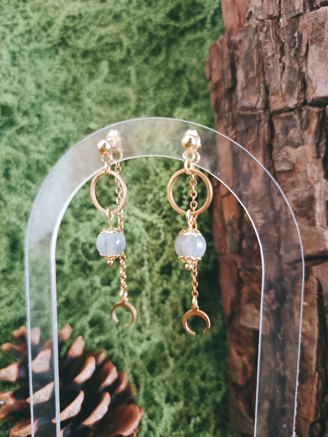 BOUCLES - MOON DRAGON (doré)