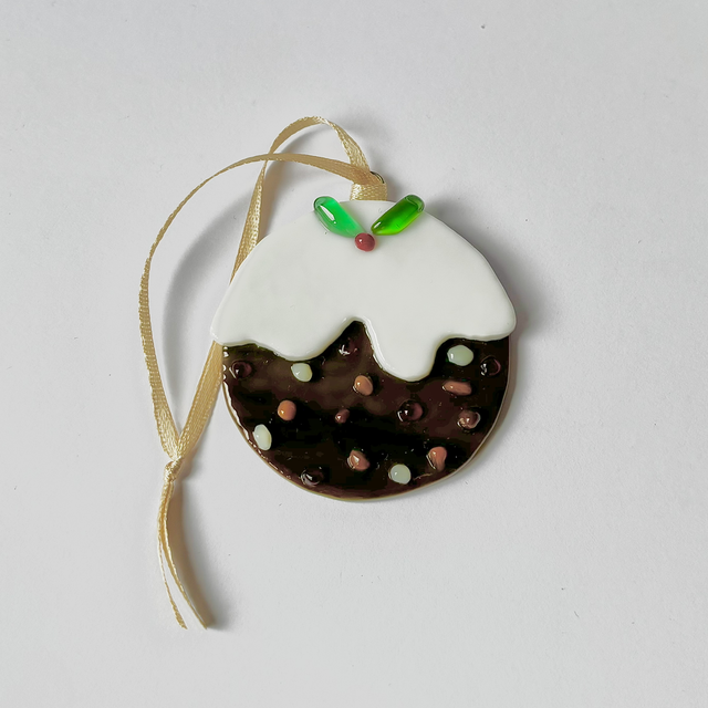 Christmas Pudding Hanging Decoration 