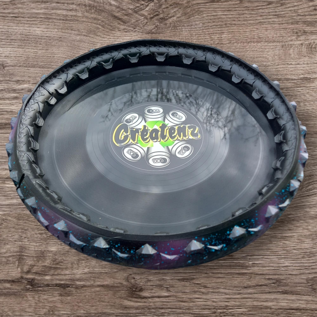 Plateau de dés en vinyle 33 tours