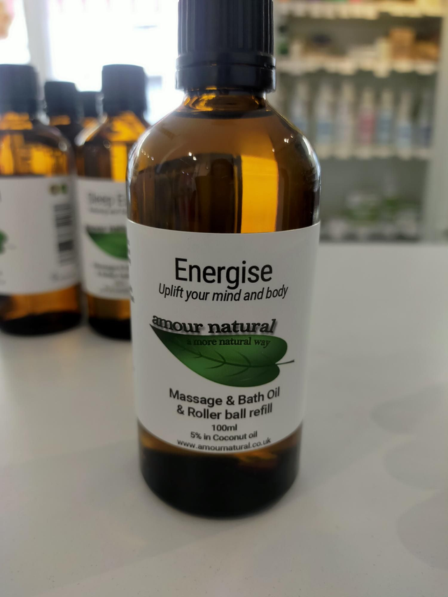 Energise Bath Oil 100ml  en5d0100