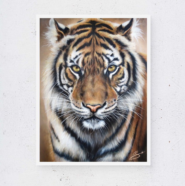Tirage d’art Tigre Hypnos 