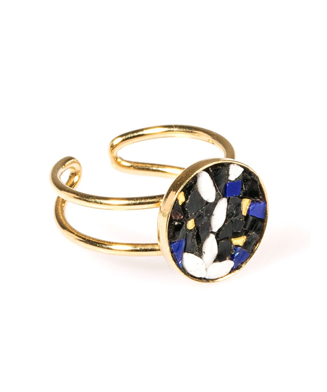 Bague Luna double