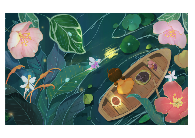 A4 Print: Magical Night