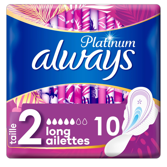 Always Platinum Long Serviettes 
