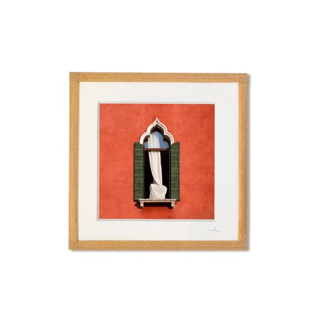 Fenêtre #1 tirage photo encadré