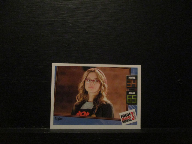 Sighs - Action Card High School Musical 3 Senior Year Original Trading Card