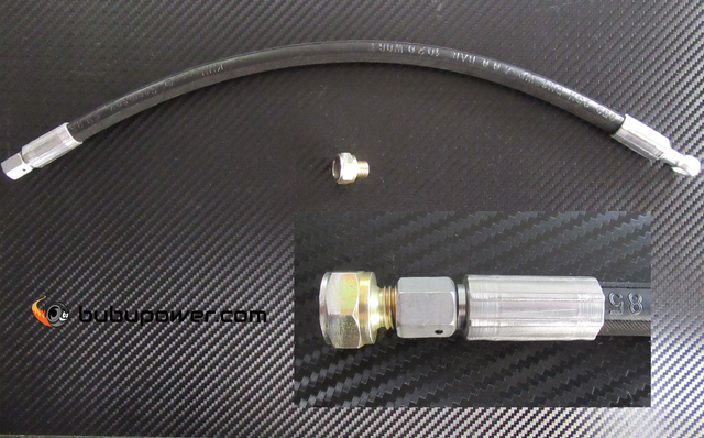 (M12MA)  Öl- Zuleitung für Novitec S1-Turbolader