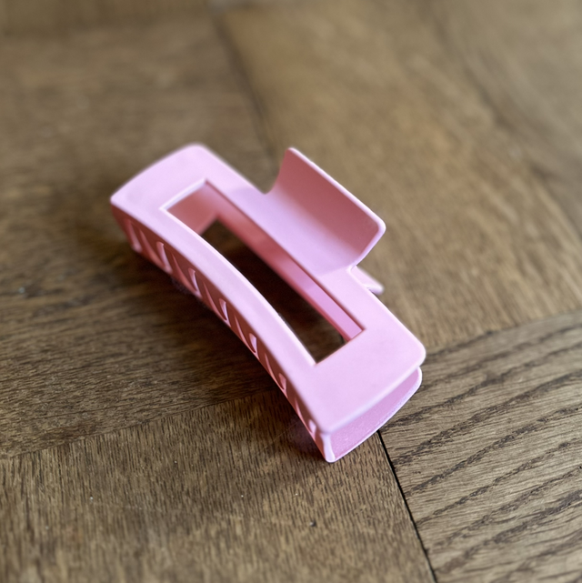 Haarklem Matte Recht XL Soft Pink