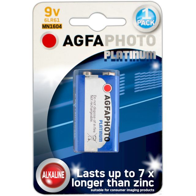 AGFA PHOTO MN1604 6LR61 9 V