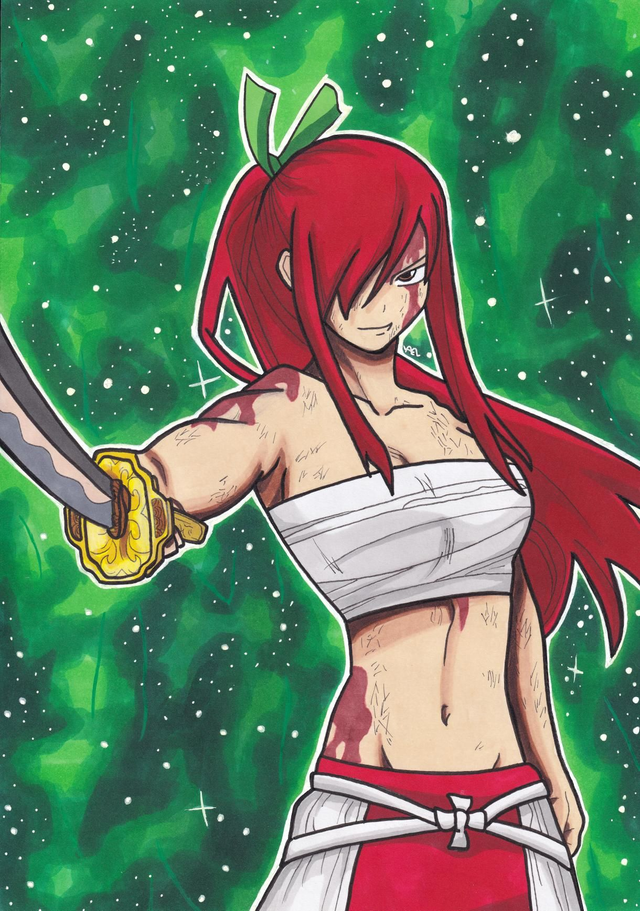 Print Fairy Tail - Erza