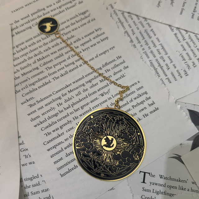 Fourth wing bookmark 