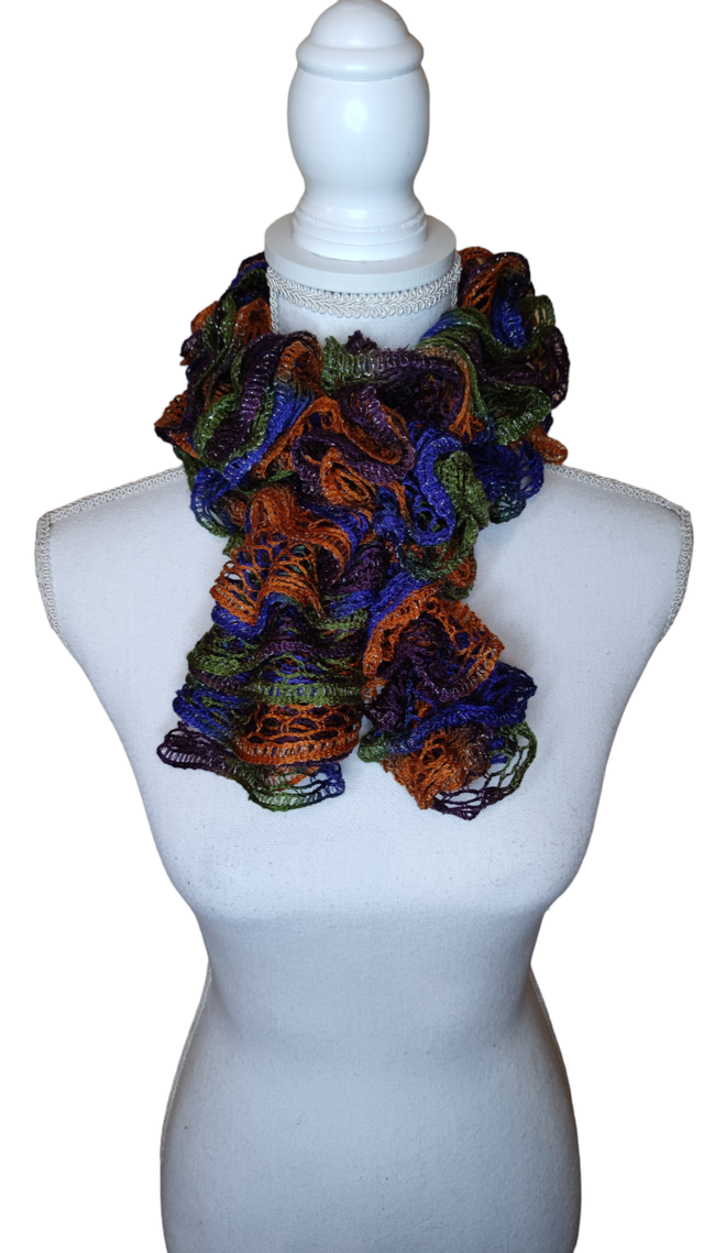 Écharpe multicolore 