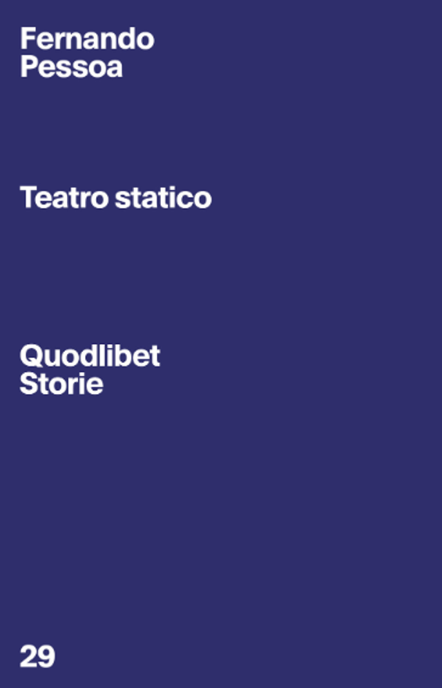 Pessoa Fernando - Teatro statico