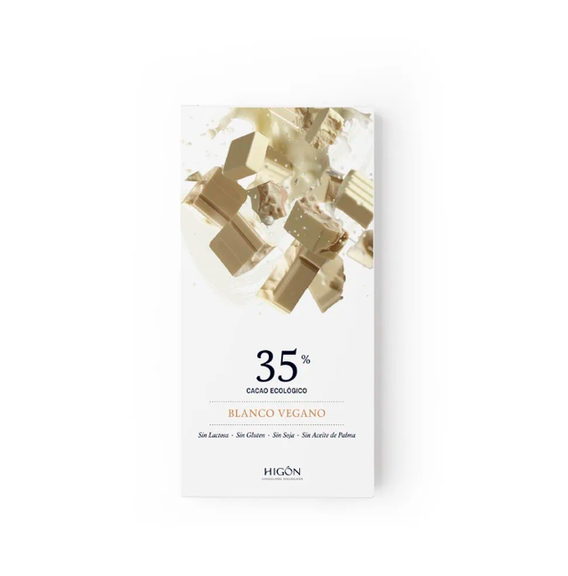 Chocolate blanco vegano 35%