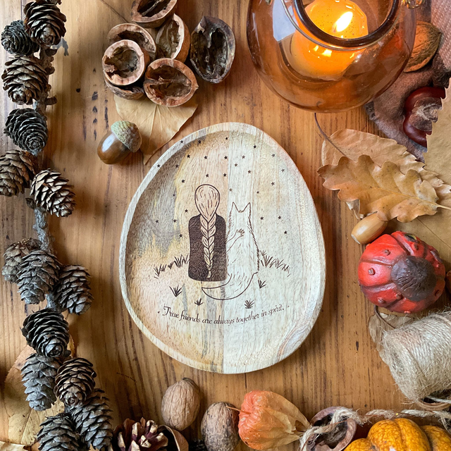 Plateau manguier Amitié au coucher de soleil